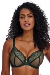 Loveland - Freya - biustonosz plunge 401002 - deep emerald
