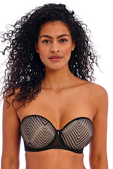 Tailored - Freya - biustonosz strapless AA401109 - czerń