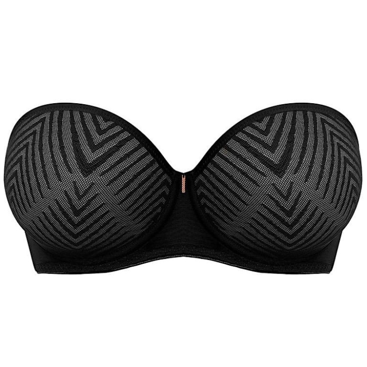 Tailored - Freya - biustonosz strapless AA401109 - czerń