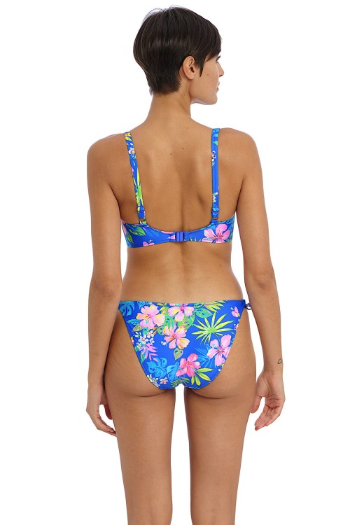 Hot Tropics - Freya Swim - wiązane figi kąpielowe AS204575 - blue