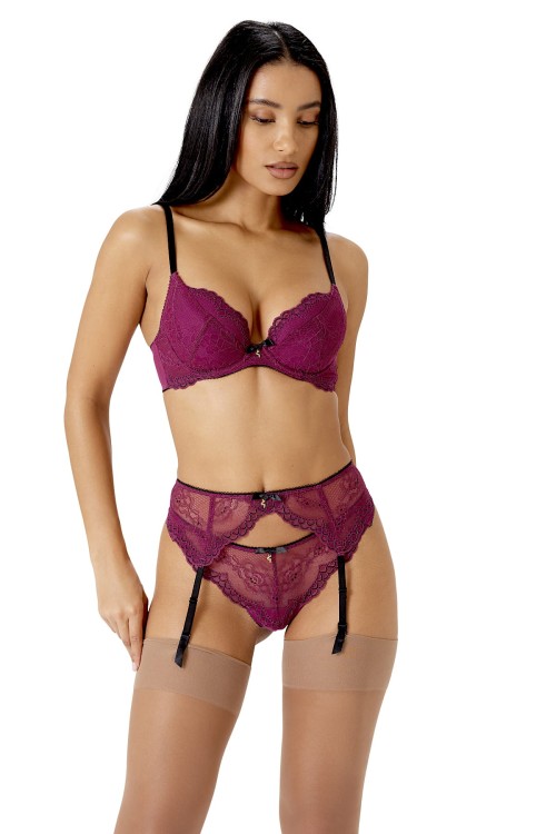 Superboost Lace - Gossard - biustonosz 7711 - purple potion