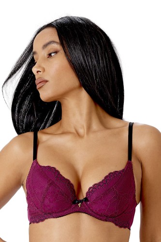 Superboost Lace - Gossard - biustonosz 7711 - purple potion