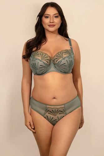 Natali - Ewa Bień - biustonosz B171 - niebiesko szary