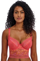 Sydnie - Freya - biustonosz longline AA402820 - strawberry ice