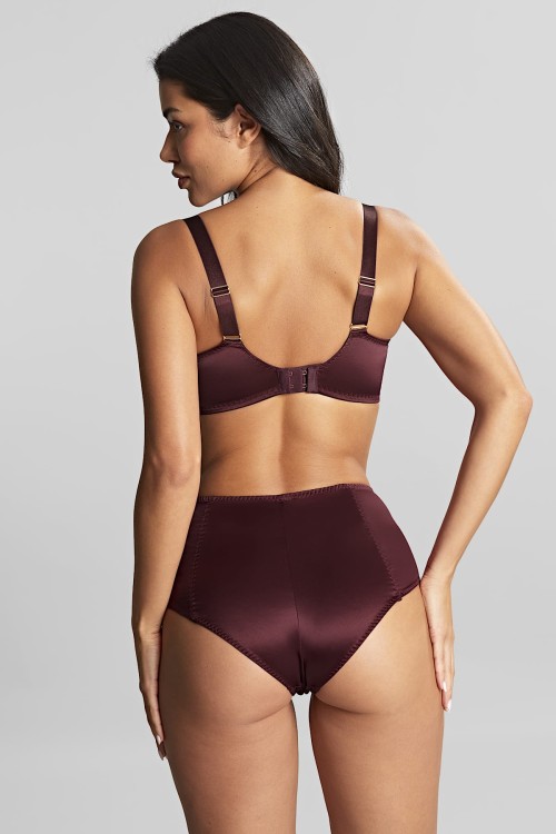 Grace - Panache - figi z podwiązkami 11074 - bordeaux