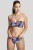 Anya Riva Print - Panache Swim - bandeau SW1403 - niebieski i kwiaty