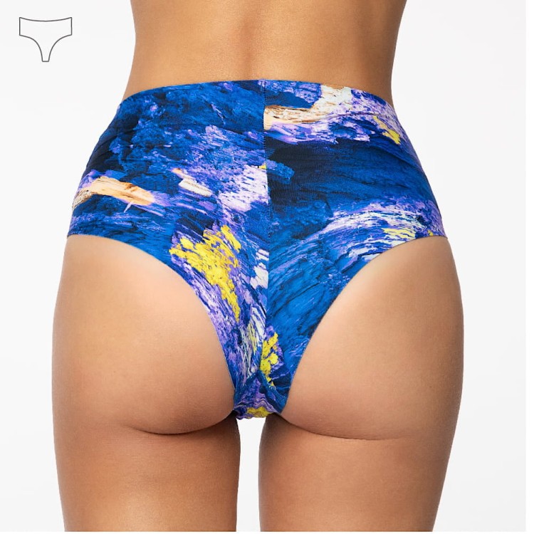 Cobalt Stone Brazilian Maxi - Paloma Pink - wysokie figi brazylijskie