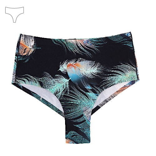 Emerald Feathers Brazilian Maxi - Paloma Pink - wysokie figi brazylijskie