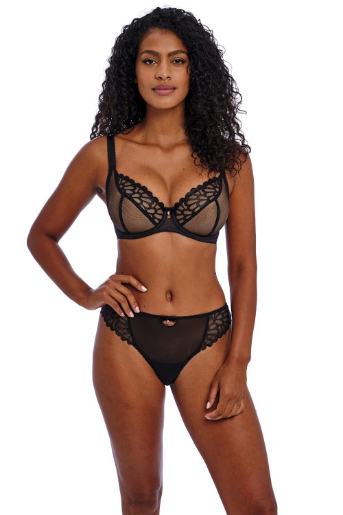Loveland - Freya - biustonosz plunge 401002 - bombshell black