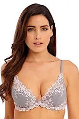Embrace Lace - Wacoal - biustonosz WA853291 - smoke/crystal pink
