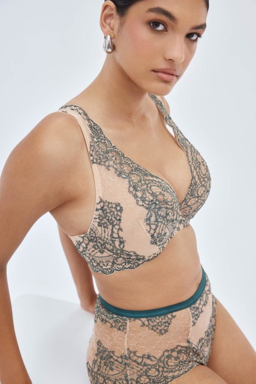 Splendore - Alles - braletka MBR - zieleń i beż