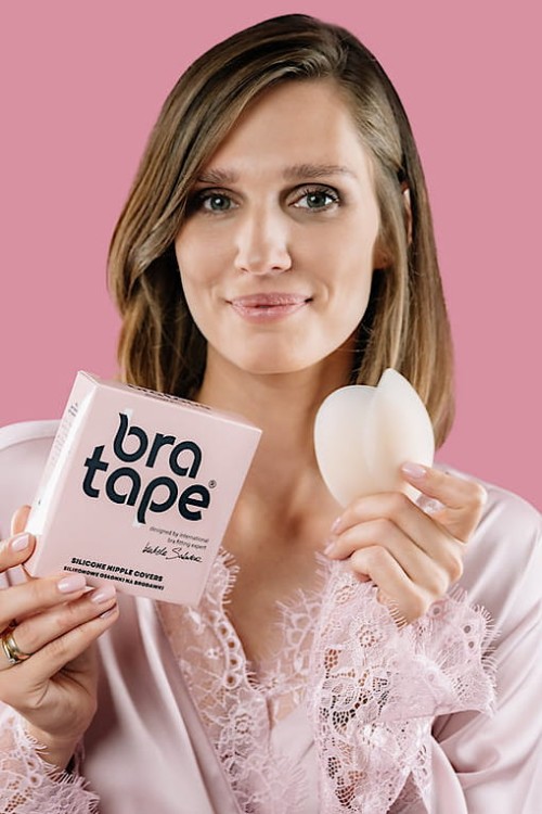 Osłonki silikonowe bez kleju - BRA TAPE