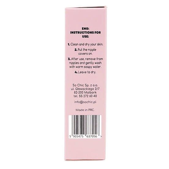 Osłonki silikonowe bez kleju - BRA TAPE