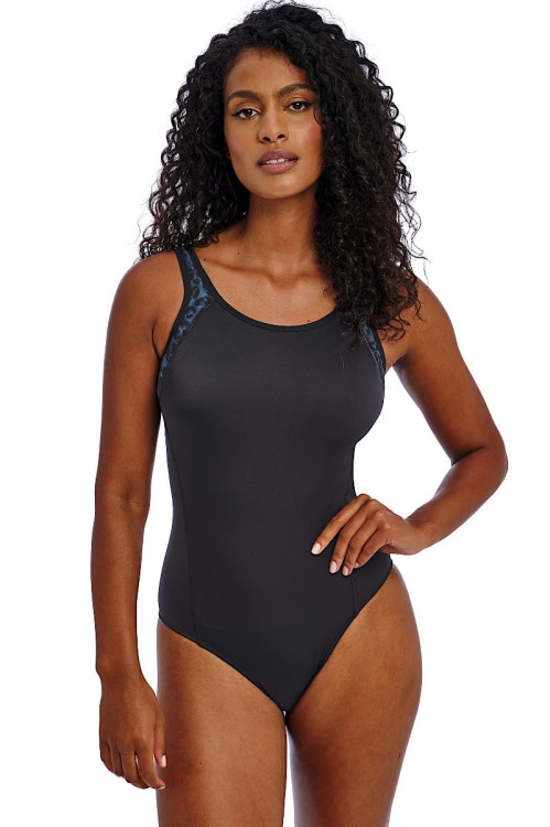 Freestyle - Freya Active - kostium kąpielowy 3969 - midnight leopard