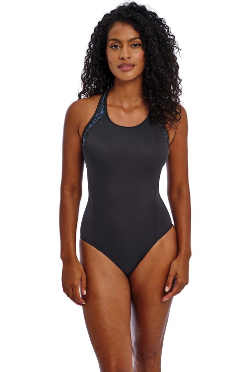 Freestyle - Freya Active - kostium kąpielowy 3969 - midnight leopard