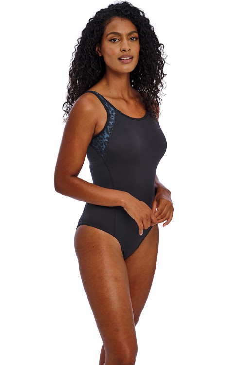 Freestyle - Freya Active - kostium kąpielowy 3969 - midnight leopard