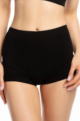 Bamboo Boyshorts - Julimex - szorty bambusowe - czerń