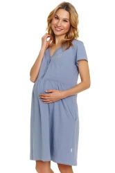 TCB.5336 - DN-NIghtwear - koszula nocna - sky blue