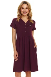 TCB.5336 - DN-NIghtwear - koszula nocna - burgundy