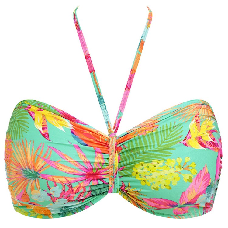 Isla Margarita - Freya Swim - biustonosz bandeau AS206510 - jade