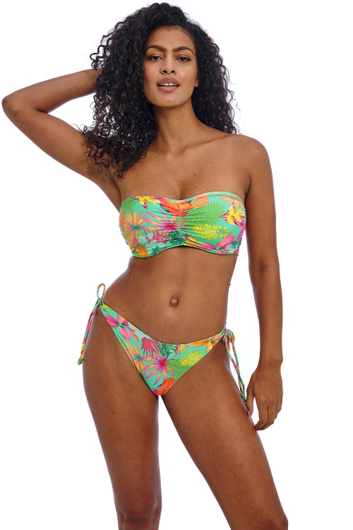 Isla Margarita - Freya Swim - biustonosz bandeau AS206510 - jade
