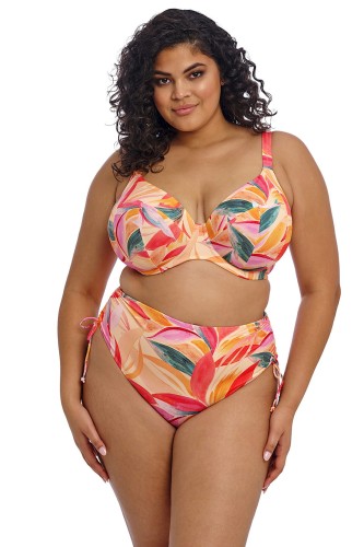Sancho Beach - Elomi Swim - marszczone figi kąpielowe ES802573 - mango