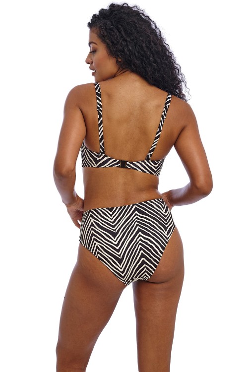 Fiji Falls - Freya Swim - wysokie figi kąpielowe AS206878 - black
