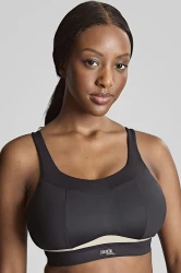 Freedom Non Wired - Panache Sport - biustonosz 7344 - black chalk