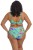 Toyama Tides - Elomi Swim - marszczone figi kąpielowe ES802273 - jade