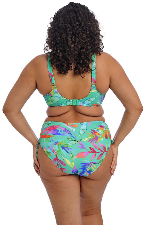 Toyama Tides - Elomi Swim - marszczone figi kąpielowe ES802273 - jade