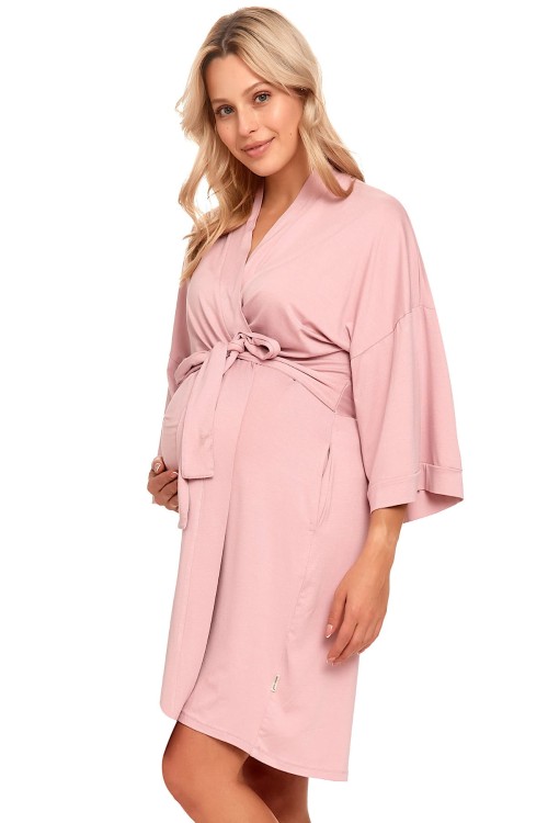 SWB.9999 - DN-Nightwear - szlafrok - flamingo