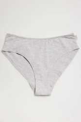 Lapuresa 10074 - Ysabel Mora - figi midi z bawełny organicznej - gris melange