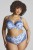 Bliss - Sculptresse - wysokie figi 10682 - blue floral