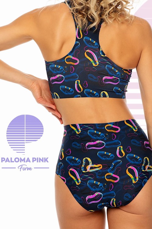 Astral Maxi Form - Paloma Pink - wysokie figi modelujące