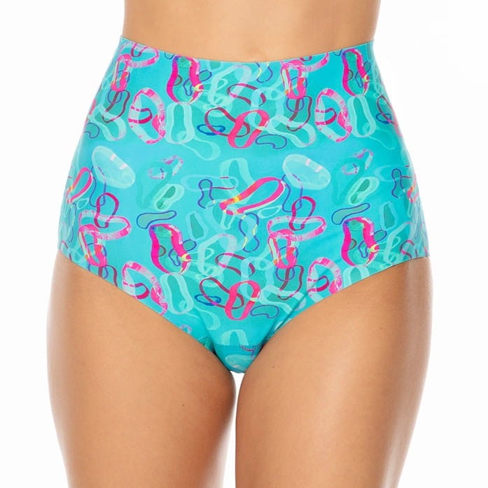 Ocean Maxi High Form - Paloma Pink - bardzo wysokie figi modelujące