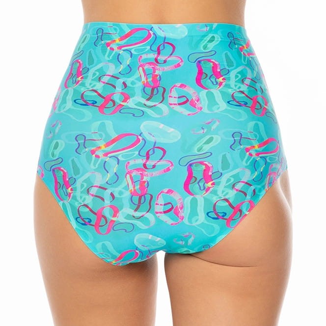 Ocean Maxi High Form - Paloma Pink - bardzo wysokie figi modelujące