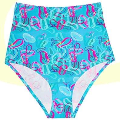 Ocean Maxi High Form - Paloma Pink - bardzo wysokie figi modelujące