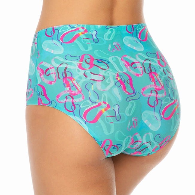 Ocean Maxi - Paloma Pink - figi z wysokim stanem