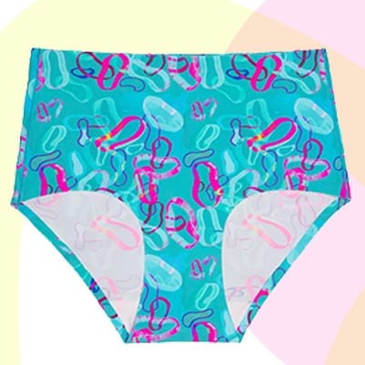 Ocean Maxi - Paloma Pink - figi z wysokim stanem