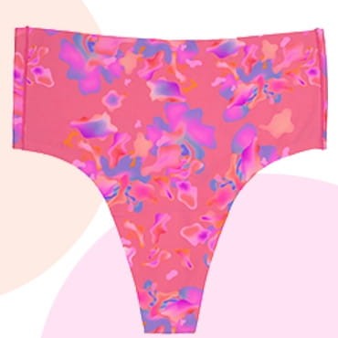 Bloom String Maxi - Paloma Pink - stringi z wysokim stanem