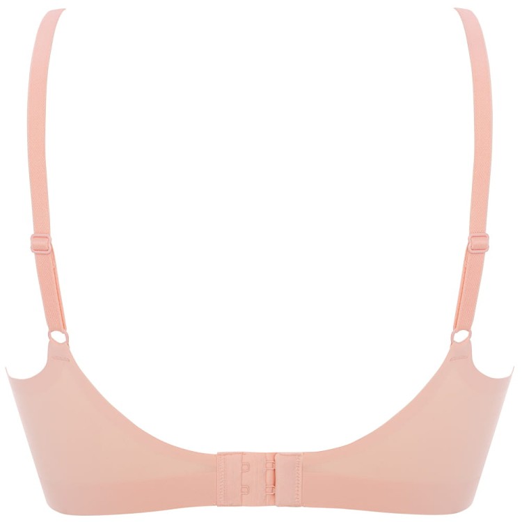 Simple - Julimex - biustonosz t-shirt - różowy