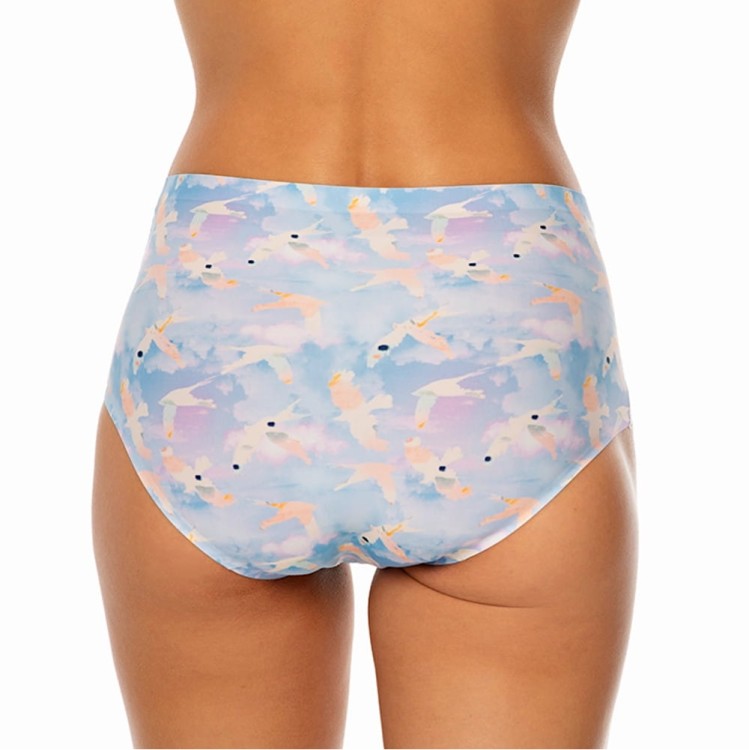 Sky Maxi - Paloma Pink - figi z wysokim stanem