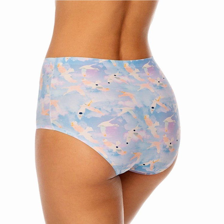 Sky Maxi - Paloma Pink - figi z wysokim stanem