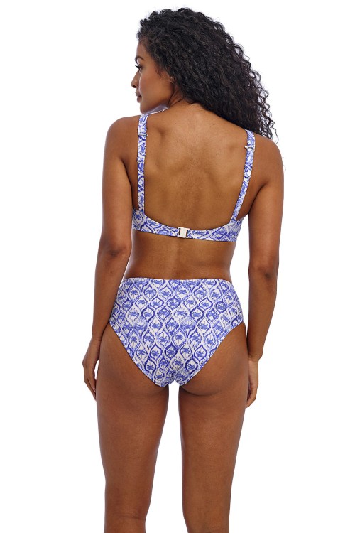 Ocean Breeze - Freya Swim - wysokie figi kąpielowe AS206078 - denim