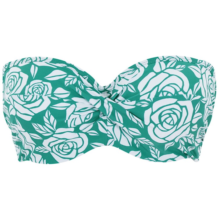 English Rose - Panache Swim - bandeau Ella SW1763 - english rose