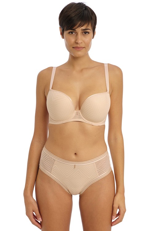 Tailored - Freya - biustonosz plunge AA401131 - natural beige