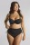 Signature - Panache Swim - marszczone figi kąpielowe SW2049 - black