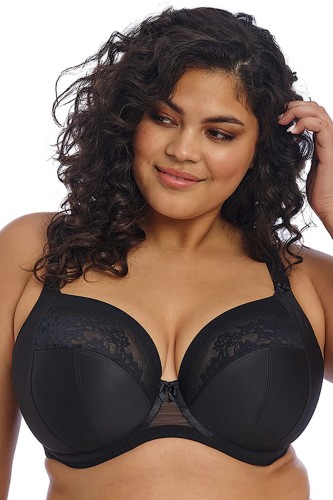 Nerina - Elomi - biustonosz plunge 302734 - black