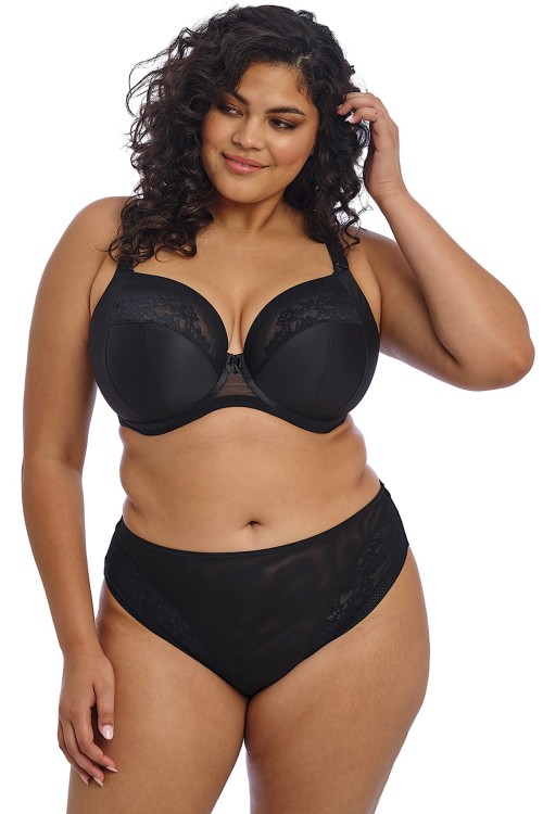 Nerina - Elomi - biustonosz plunge 302734 - black