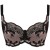 Clara - Panache - biustonosz 7255 - black/pink